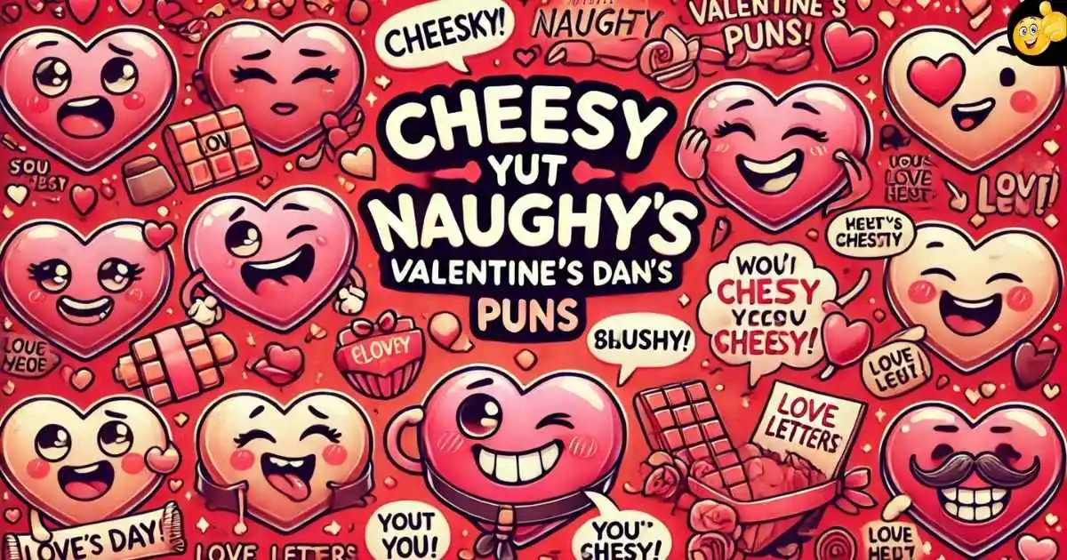 Cheesy Yet Naughty Valentine’s Puns