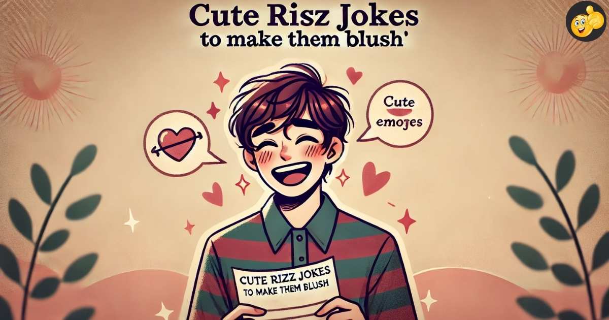 Cute Rizz Jokes to Make Them Blush