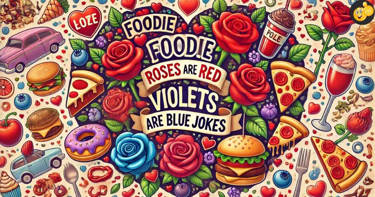 Foodie Roses Are Red, Violets Are Blue Jokes