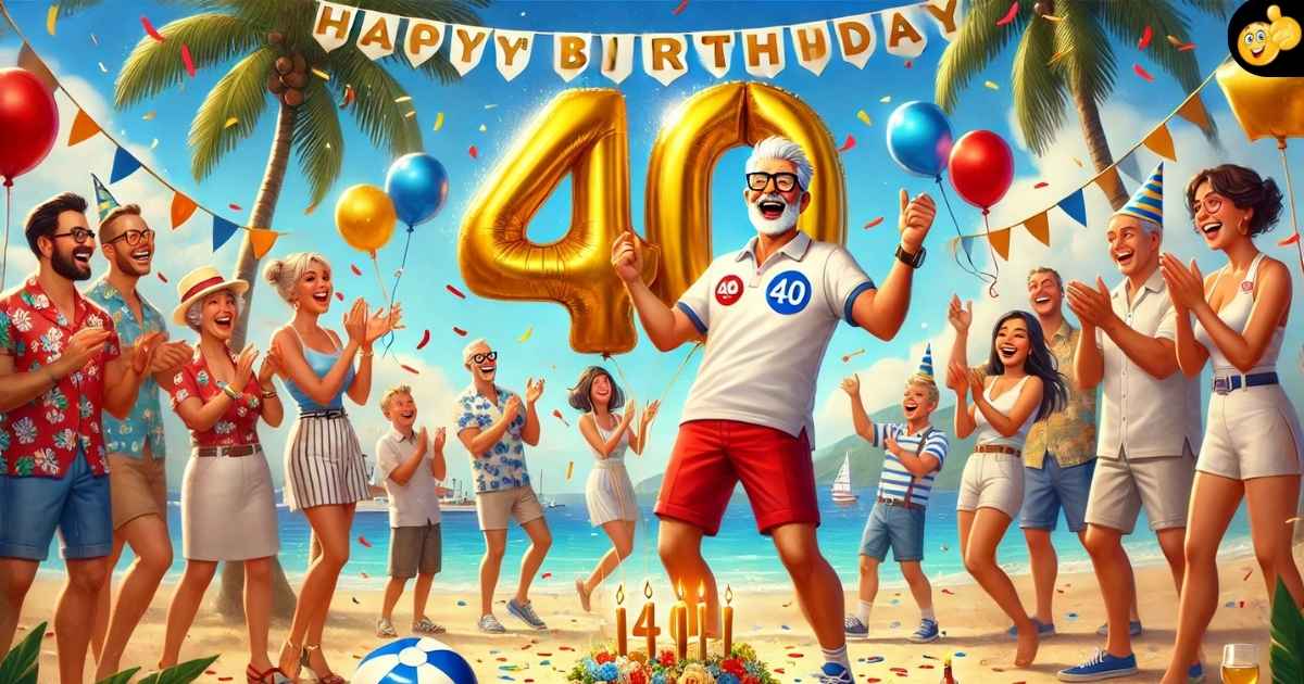 Funny 40th Birthday Puns to Kick Off the Celebration