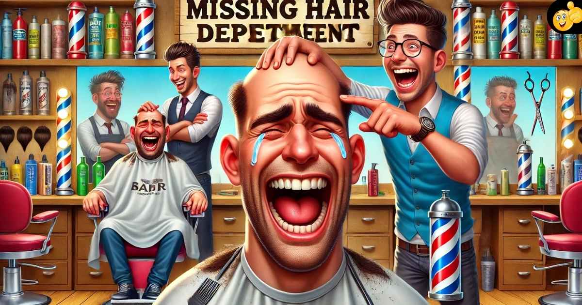 Funny Hairline Jokes That Will Make You Cry Laughing