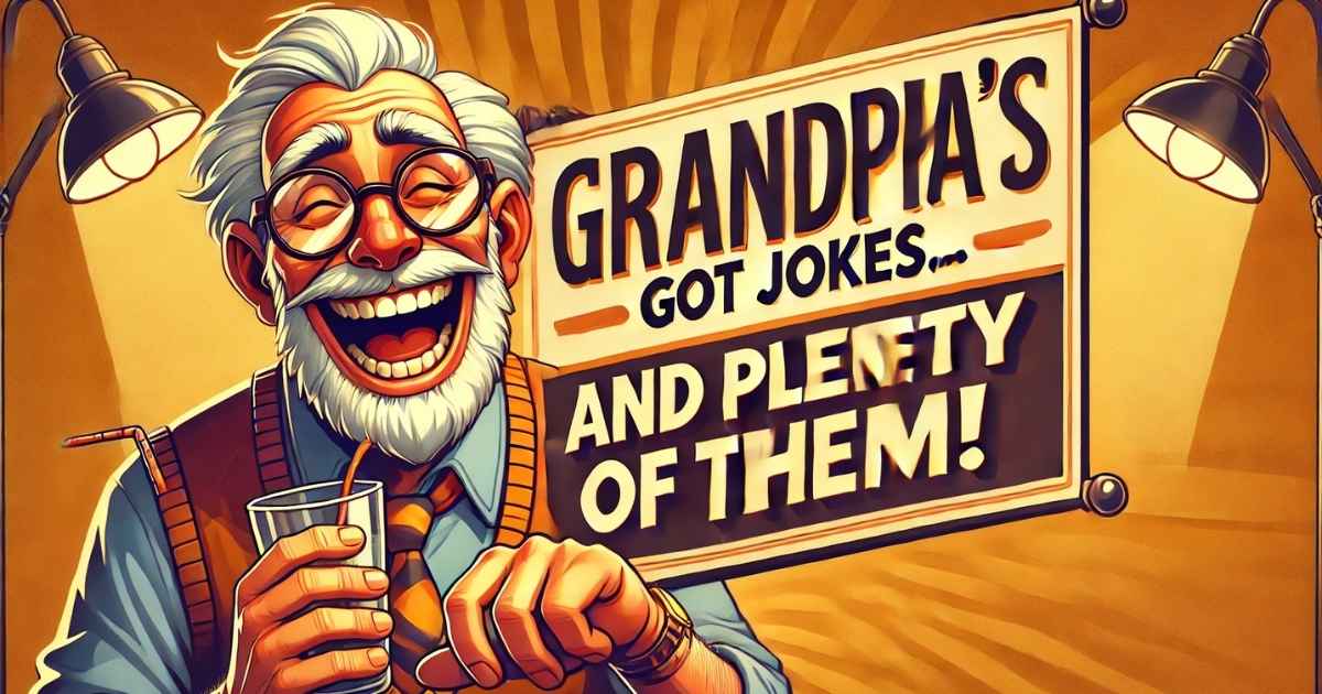 Grandpa’s Got Jokes… and Plenty of Them!
