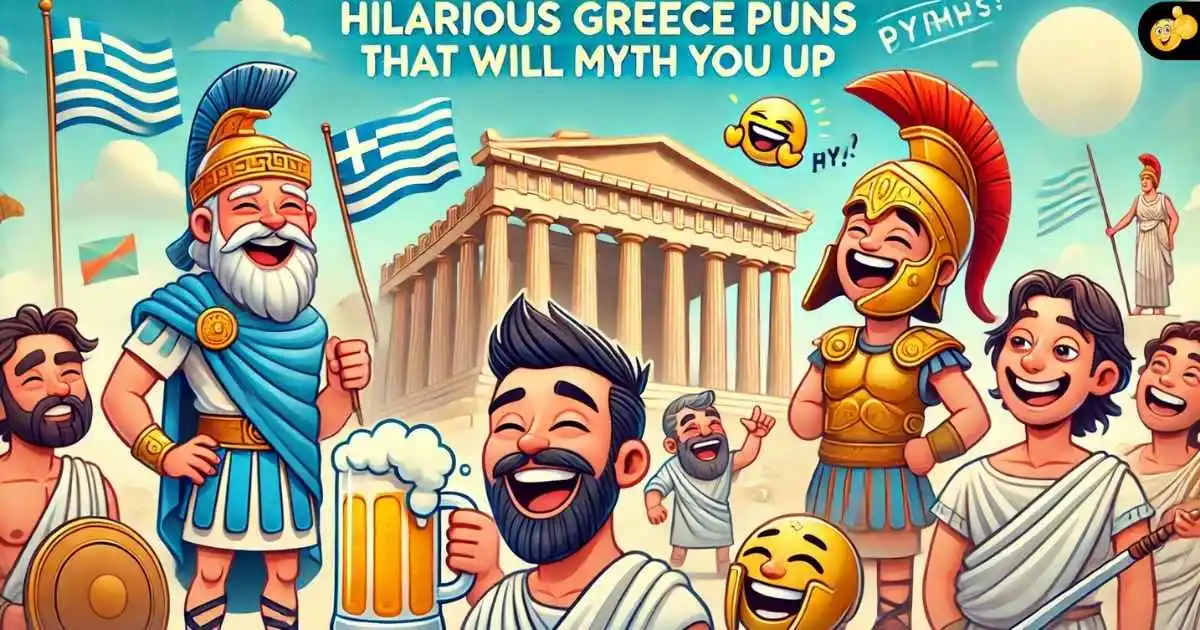 Hilarious Greece Puns That Will Myth You Up