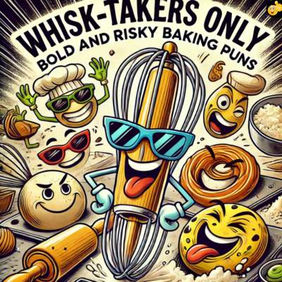  Whisk-Takers Only: Bold and Risky Baking Puns