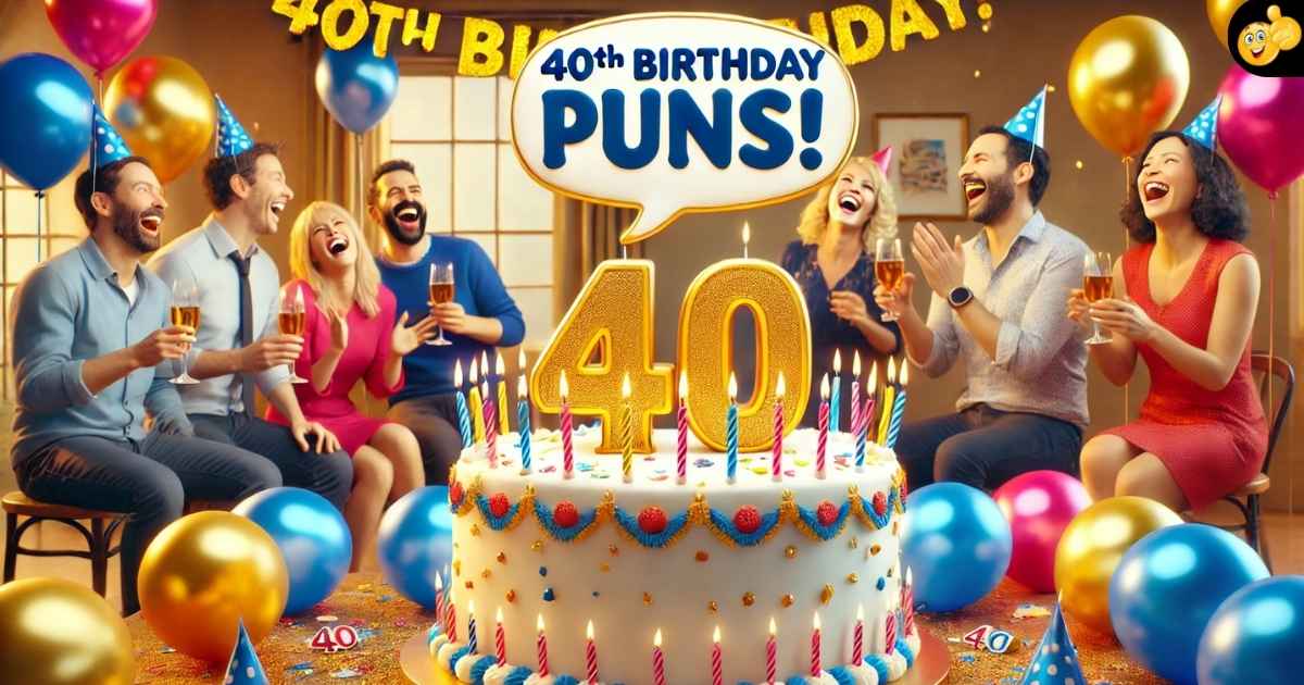 Witty 40th Birthday Jokes to Keep the Party Laughing