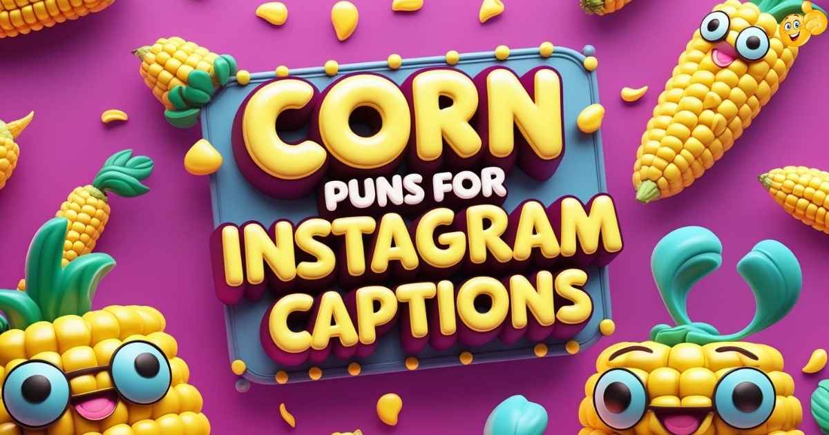  Corn Puns for Instagram Captions 
