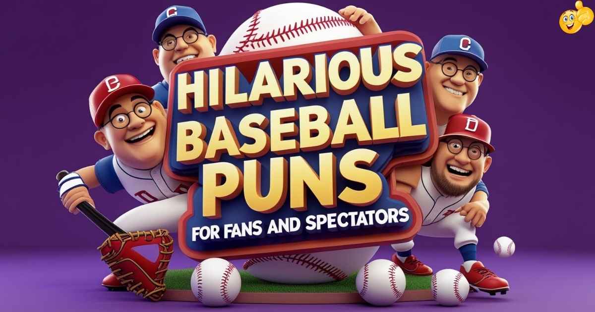 Hilarious Baseball Puns for Fans and Spectators